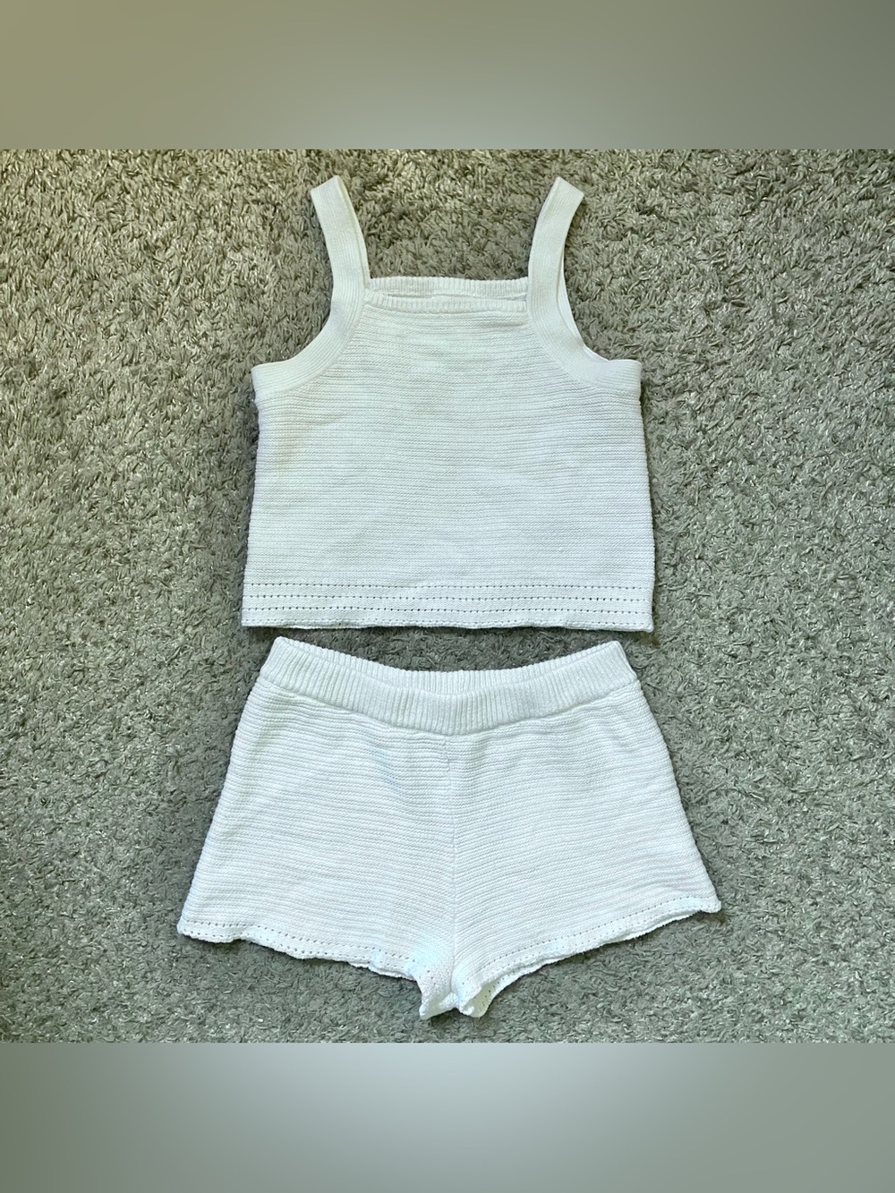 Cat & Jack girls knitted 2 piece set